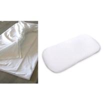 02 Lençol para Colchonete Colchão de carrinho tipo moisés 32x80 kit com 02 peças