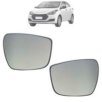 02 Lente Espelho Retrovisor Base HB20 2012 Até 2019