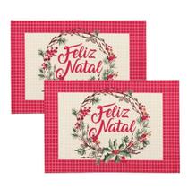 02 Lugares Americanos Natal 33x45cm Enfeites Natal Karsten 02 Lugares Americanos Natal 33x45cm Enfeites Natal Karsten