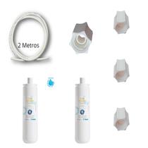 02 Mangueira Purificador Ibbl, 04 Porcas, 02 Refil C+3 Orig 02 Mangueira Purificador Ibbl, 04 Porcas, 02 Refil C+3 Orig