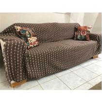 02 Manta para Sofá ou Cama Grande 2,50x,180 de 2 e 3 Lugares Capa Protetora para Sofa Gigante Algodão