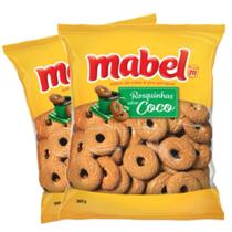 02 Pacotes de Rosquinha de Coco Mabel 300g (Cada)