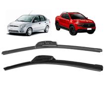 02 Palheta Dianteira Aerofit Nissan Frontier 2010 Bosch