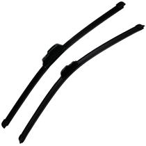 02 Palheta Para Brisa Silicone 18 Polegadas 23 Polegadas Gancho