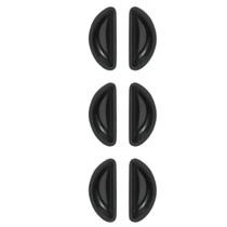 02 Par Plaqueta Adesiva Silicone Acetato Armação Óculos Diversos Modelos Preto ou Fosco Cola 02 Par Plaqueta Adesiva Silicone Acetato Armação Óculos Diversos Modelos Preto ou Fosco Cola