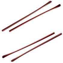 02 Par Ponteira Compatível Ray Ban Oakley Chilli Beans Ana Hickmann Colcci Vogue HB Mormaii Ponta Silicone Haste Perna Reposição Armação Óculos grau