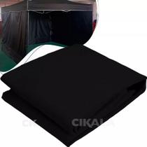 02 Paredes de Fechamento em Nylon Preta 3x1.85 Metros Para Tenda Gazebo 02 Paredes de Fechamento em Nylon Preta 3x1.85 Metros Para Tenda Gazebo
