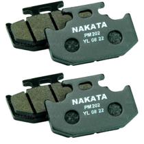 02 Pastilhas Traseiras Nakata Yamaha Fazer 250 2011 A 2023