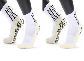 02 Pçs Meias Trusox Futebol Antiderrapante