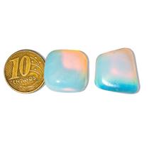 02 Pedra da Lua Opalina Rolado G 30 a 45mm Classe A