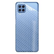 02 Películas Fibra Carbono Skin Traseira compatível Galaxy M22 M225 - Cell In Power25