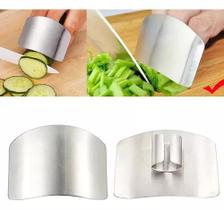 02 Protetor de dedos para cortar legumes verduras carnes alimentos no geral - kitchen