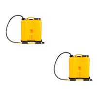 02 Pulverizador Costal Anti-incêndio 22l Amarelo S4 1bar GUARANY