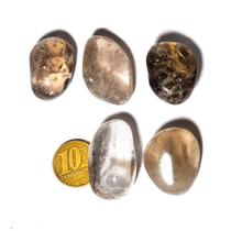 02 Quartzo Fumê Rolado Pedra G 30 a 45mm Classe A 02 Quartzo Fumê Rolado Pedra G 30 a 45mm Classe A