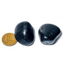 02 Quartzo Preto ou Quartzito Pedra Rolado 25mm Natural 02 Quartzo Preto ou Quartzito Pedra Rolado 25mm Natural