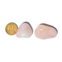 02 Quartzo Rosa Rolado Pedra Do Amor Tamanho Médio Natural 02 Quartzo Rosa Rolado Pedra Do Amor Tamanho Médio Natural