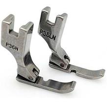 02 Sapatas Calcador Pregar Ziper Esquerdo Direito Industrial