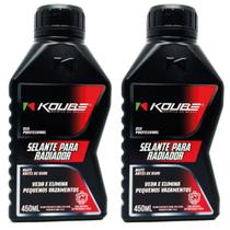 02 Selante p/ Vedar Radiador Pequenos Vazamentos Koube 450ml