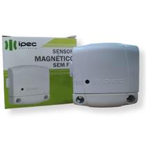 02 Sensor Magnético Sem Fio Inteligente Ipec C/ Bateria