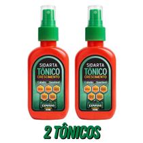 02 SUPER Tônicos Pro B Capilar Sidarta Crescimento Potente e Fios Fortes da Raiz às Pontas.