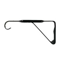 02 SUPORTEs PARA PLANTAS 20 CM:PRETO 20 CM X 14 CM