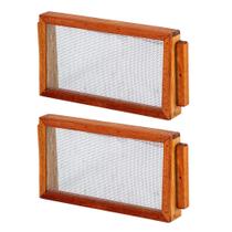 02 Tampa Tela Para Alvado Transporte De Abelhas Apicultura 02 Tampa Tela Para Alvado Transporte De Abelhas Apicultura