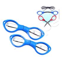 02 Tesoura Precisão Fina Patchwork Artesanato Costura 10cm