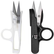 02 Tesouras Arremate Acabamentos Tecelão Pic Costura Plastica