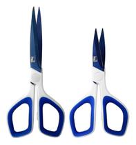 02 Tesouras Precisão Hobby Papel Tecido Plastico Couro