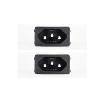 02 Tomada Margirius De Caixa Embutir Padrão Weg 10/20A Preto