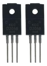 02 Transistor 2sd2058 D2058 60v 3a 25w Antigo Original Nec