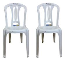 02 Und Cadeira Plastica Sem Braço Bistro Mor