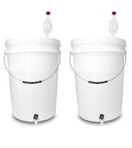 02 Unidades Balde Fermentador 22L Alça de Ferro para Fermentação Cerveja Artesanal 02 Unidades Balde Fermentador 22L Alça de Ferro para Fermentação Cerveja Artesanal