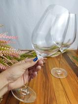 02 unidades de taças em cristal para vinho bordeaux 750ml - Edelita