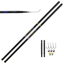 02 Varas Telescópica 3,00m 22% Carbono Jau Pesca