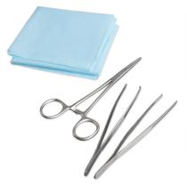 02Un Kit Curativo Estéril Descartável De Metal Kolplast 02Un Kit Curativo Estéril Descartável De Metal Kolplast