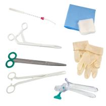 02UN KIT PARA INSERÇÃO DE DIU ESTÉRIL DESCARTÁVEL KOLPLAST Tamanho:Único