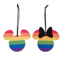 02Un Mickey e Minnie LGBT Enfeite Pendente Natalino - Cromus