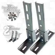 02un. Suporte fixador ajustável para motor portão basculante