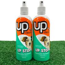 02x Educador 500ml Sanitário Pet Xixi NÃO PODE Cães Spray Limão