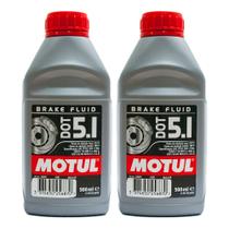 02x Fluido De Freio Sintético Dot 5.1 Motul 500Ml