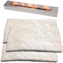 03 Absorvente Cerâmico p/ Lareiras Ecológicas 300X150MM 03 Absorvente Cerâmico p/ Lareiras Ecológicas 300X150MM