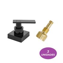 03 Acabamentos C73 Preto Registro Pressão 1/2 e 3/4 Docol 03 Acabamentos C73 Preto Registro Pressão 1/2 e 3/4 Docol