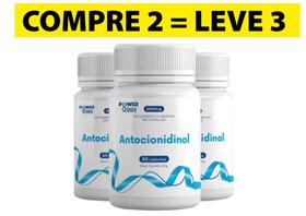 03 Antocionidinol Suplemento Alimentar 180 Cápsulas - Original