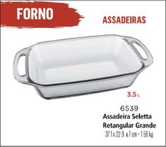 03 Assadeiras De Alça Retangular 3,5Lts Grande - Marinex