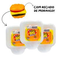 03 Balas Big Buguer Recheado Fast Food Diversão Deliciosa 03 Balas Big Buguer Recheado Fast Food Diversão Deliciosa