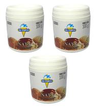 03 Base Para Sorvetes Picolés Geladinhos Vários Sabores Kit