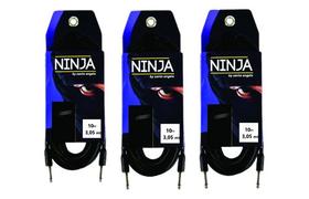 03 Cabos Guitarra Santo Angelo Ninja 10ft 3,05 Mt P10xp10