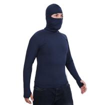 03 Camisas Segunda Pele Masculina Touca Ninja Termica Pesca