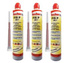 03 Chumbador Bucha Quimica Fischer Fis P 300 T -300ml/490 Gr